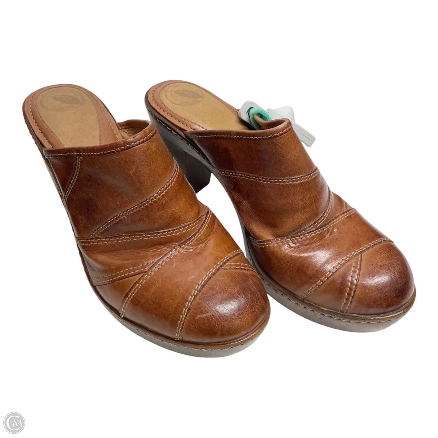Shoes Heels Block By Nurture In Brown, Size: 8.5