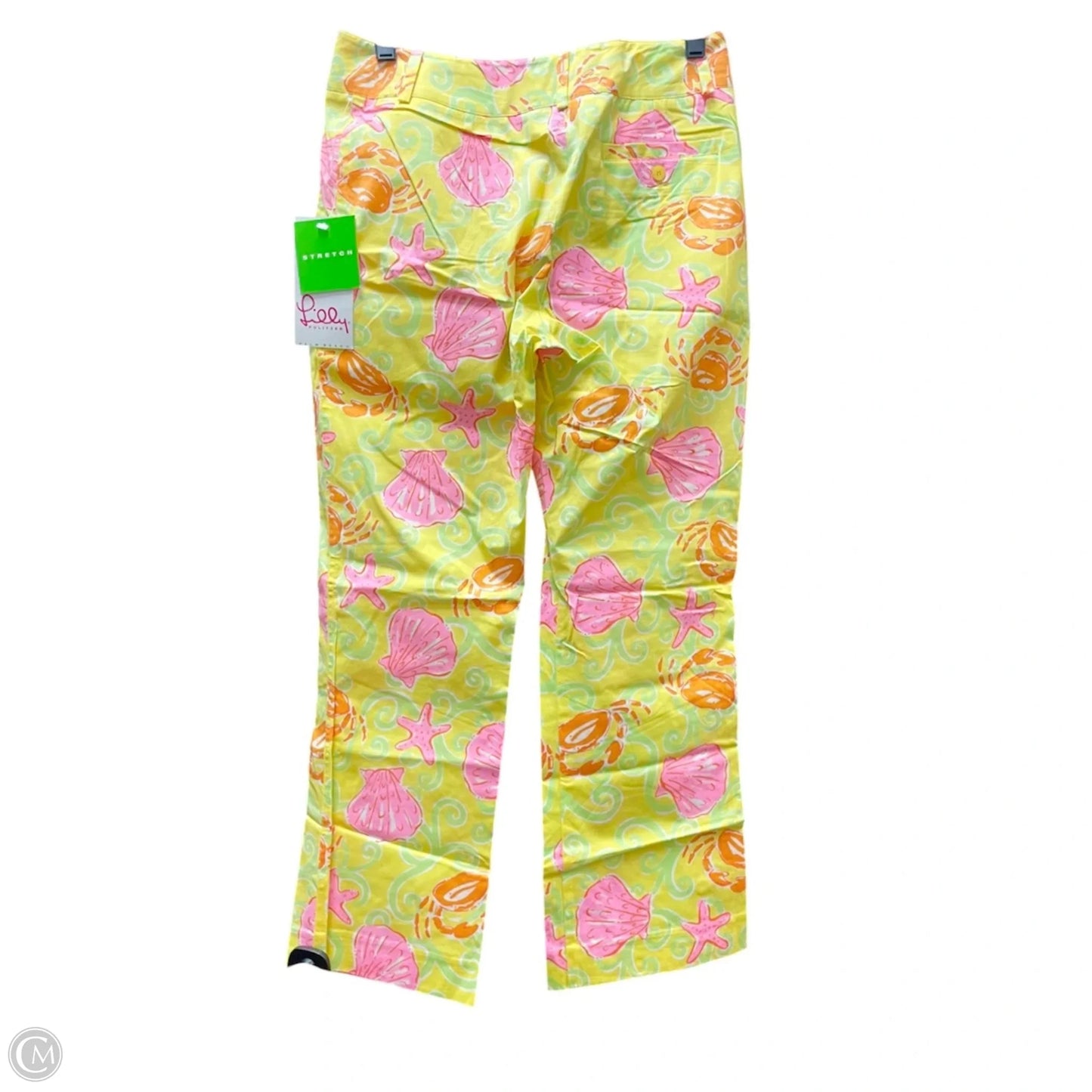 Pants Other By Lilly Pulitzer In Orange & Yellow, Size: 0