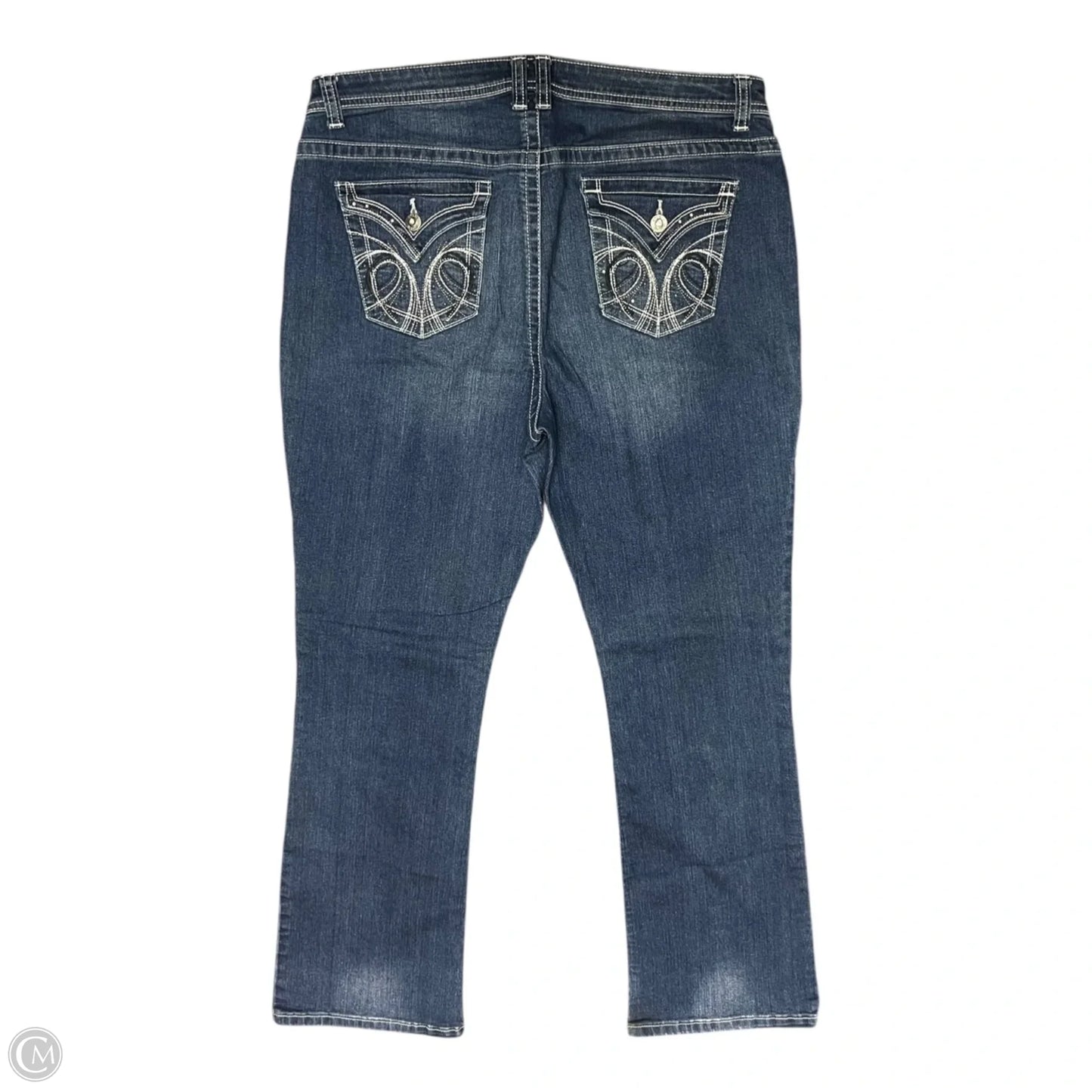 Jeans Boot Cut By Apt 9 In Blue, Size: L