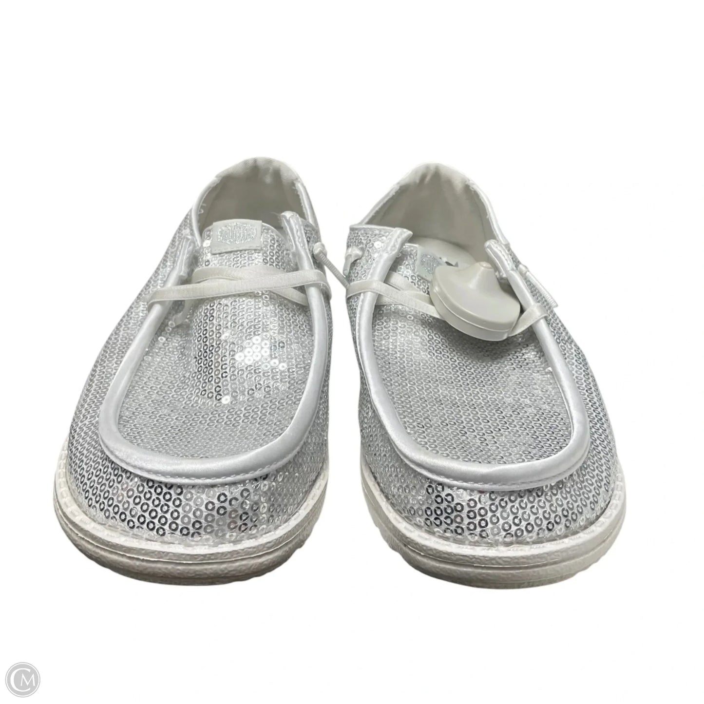 Shoes Flats By Hey Dude In White, Size: 8