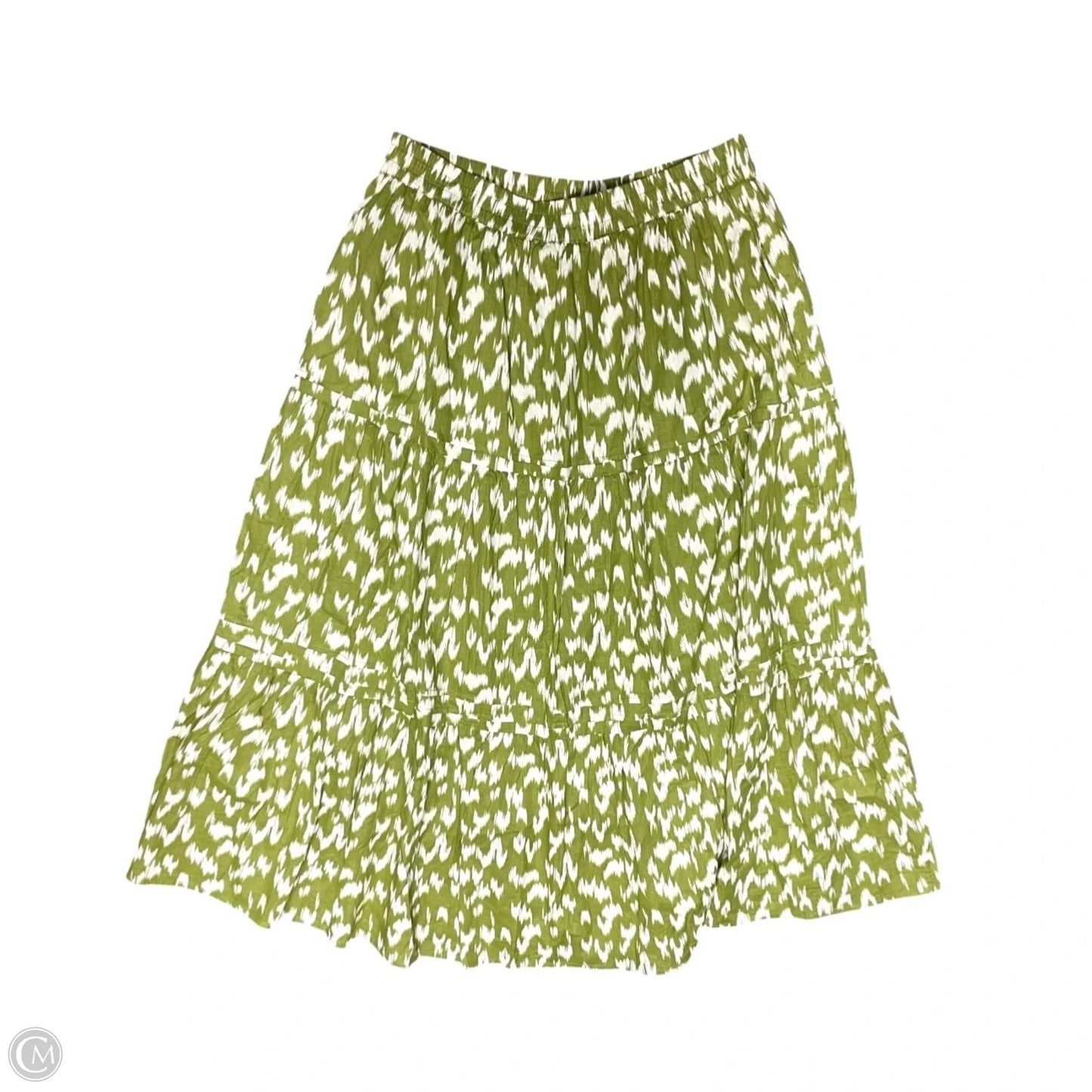 Skirt Maxi By Antthony In Green & White, Size: Lp