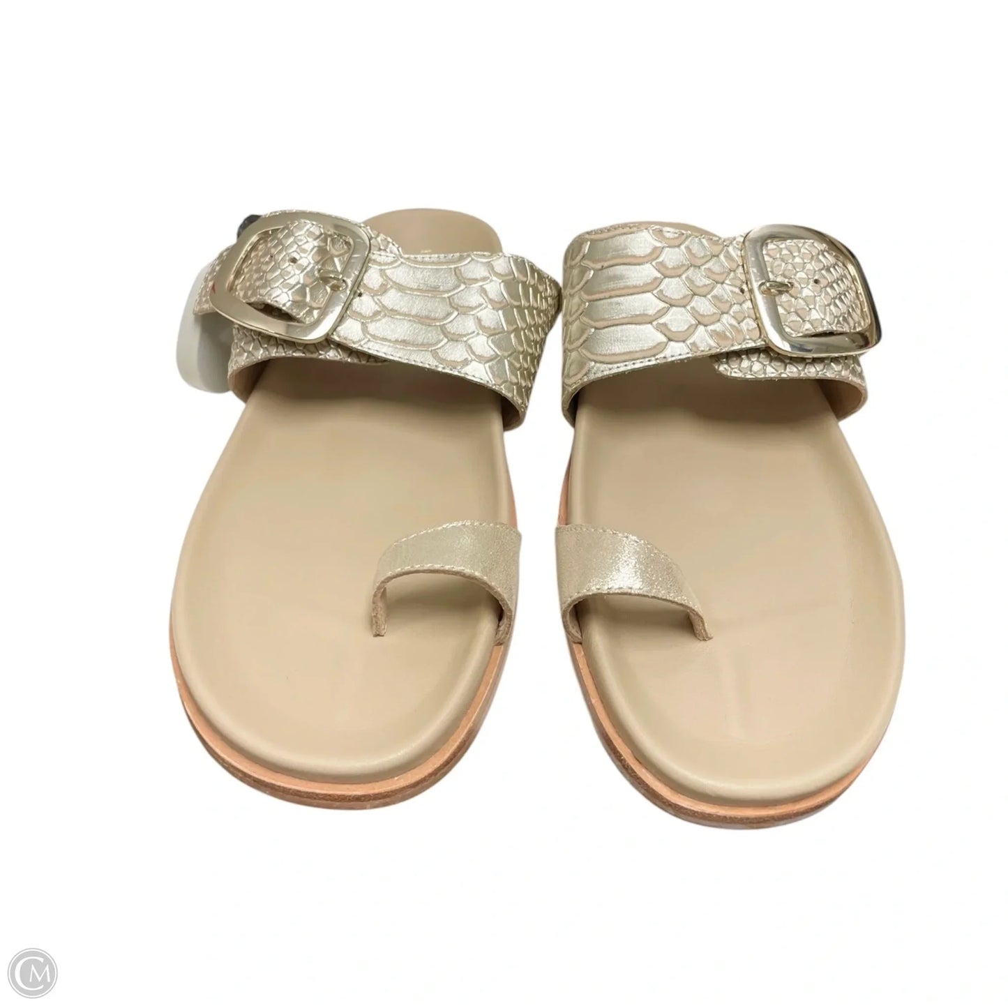 Sandals Flats By Donald Pliner In Tan, Size: 8.5