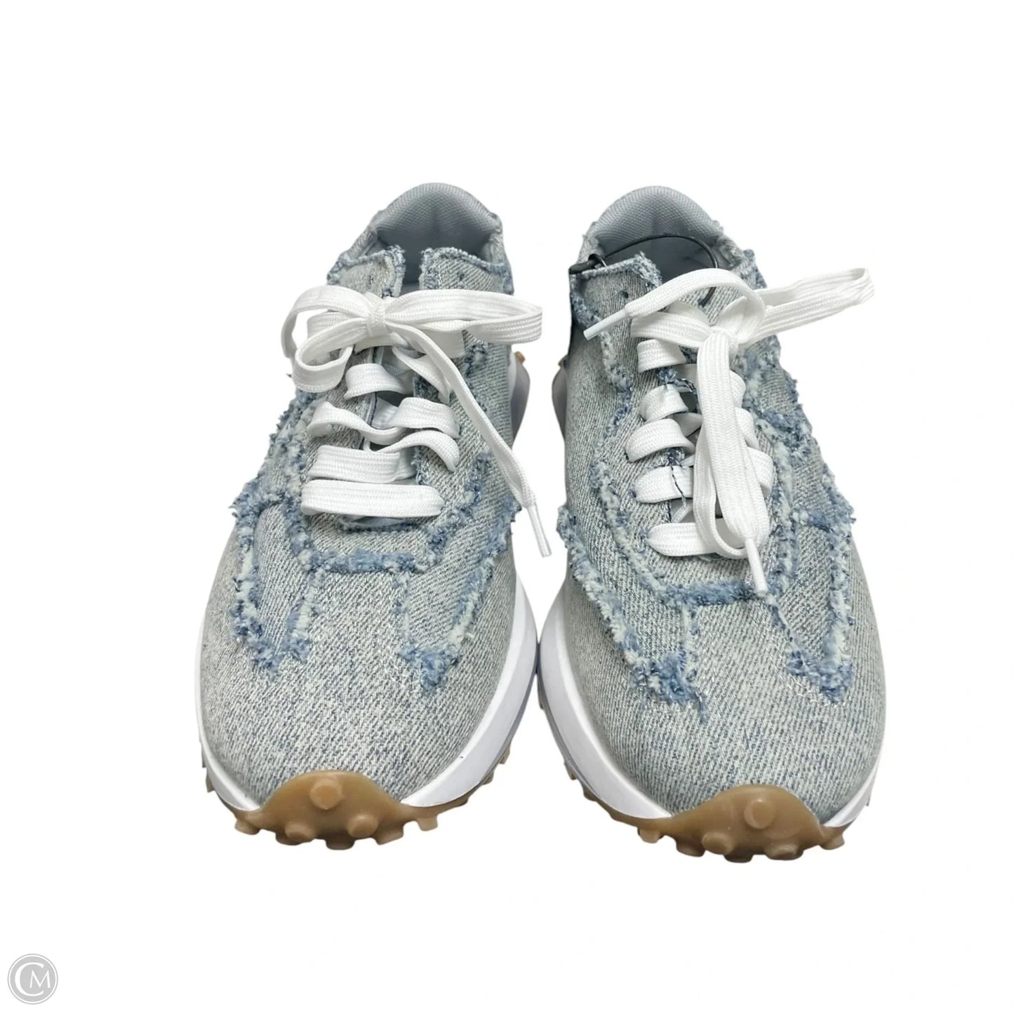 Shoes Sneakers Platform By Steve Madden In Blue & White, Size: 8