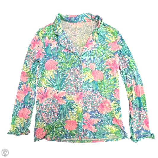 Top Long Sleeve By Lilly Pulitzer In Multi-colored, Size: M