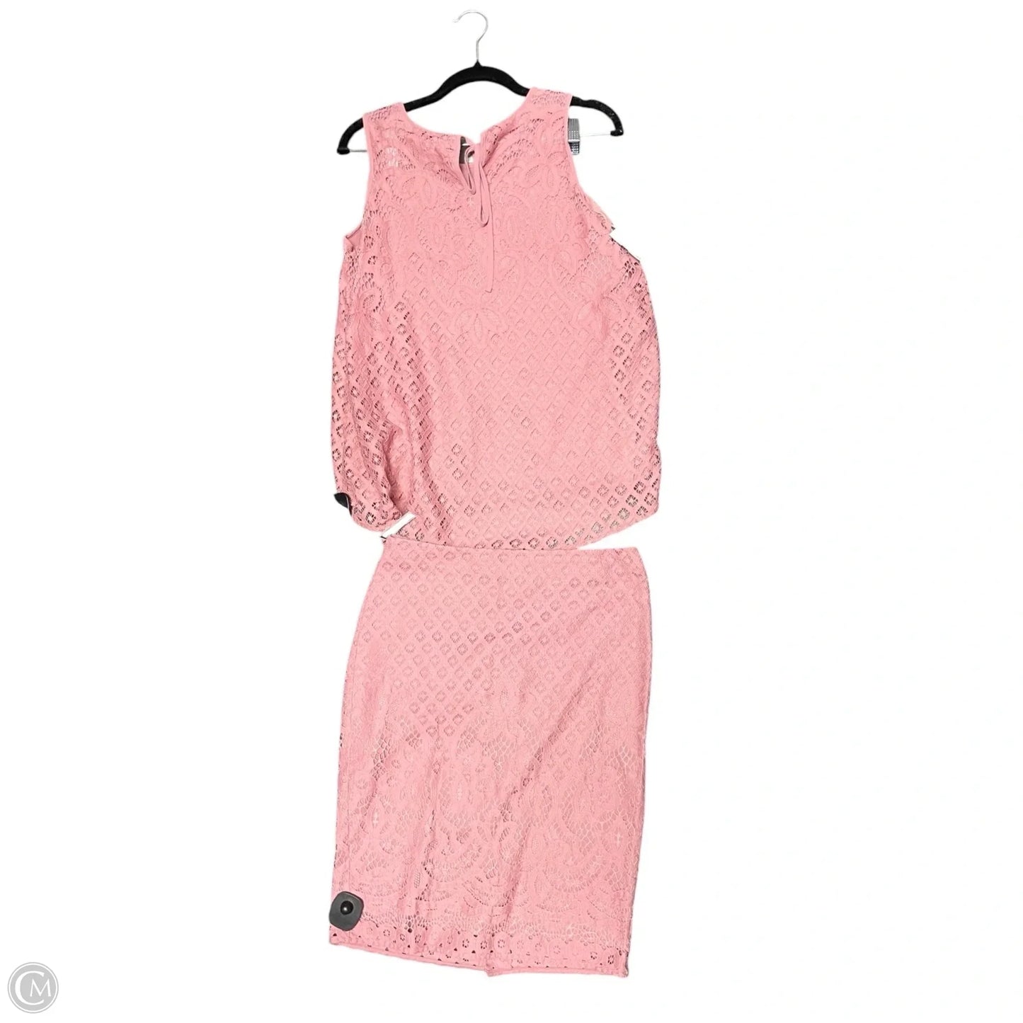 Skirt Set 2pc By Loft In Pink, Size: Xs
