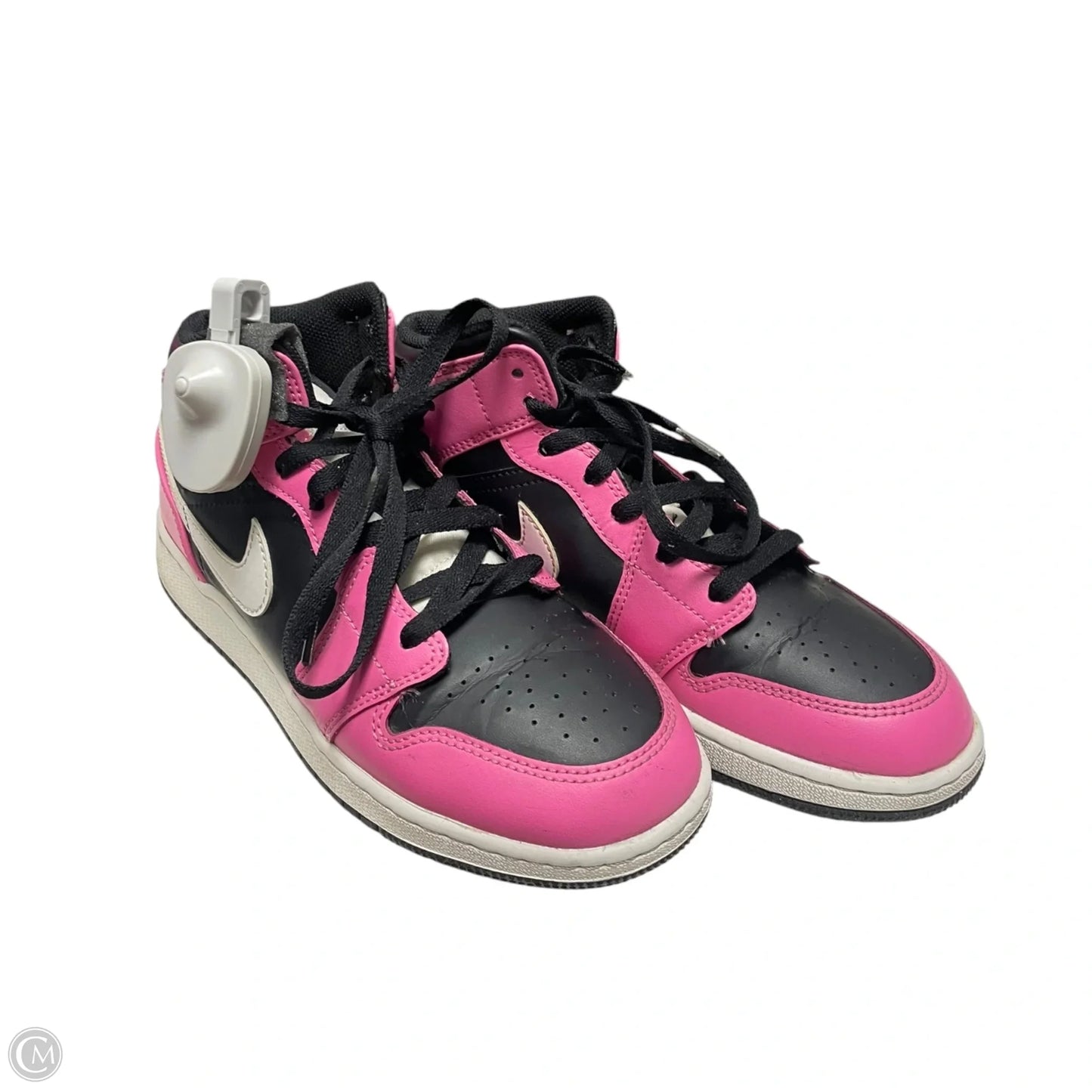 Shoes Sneakers By Nike In Pink & White, Size: 7.5