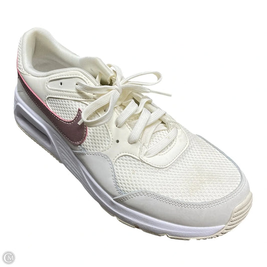 Shoes Sneakers By Nike In Pink & White, Size: 10