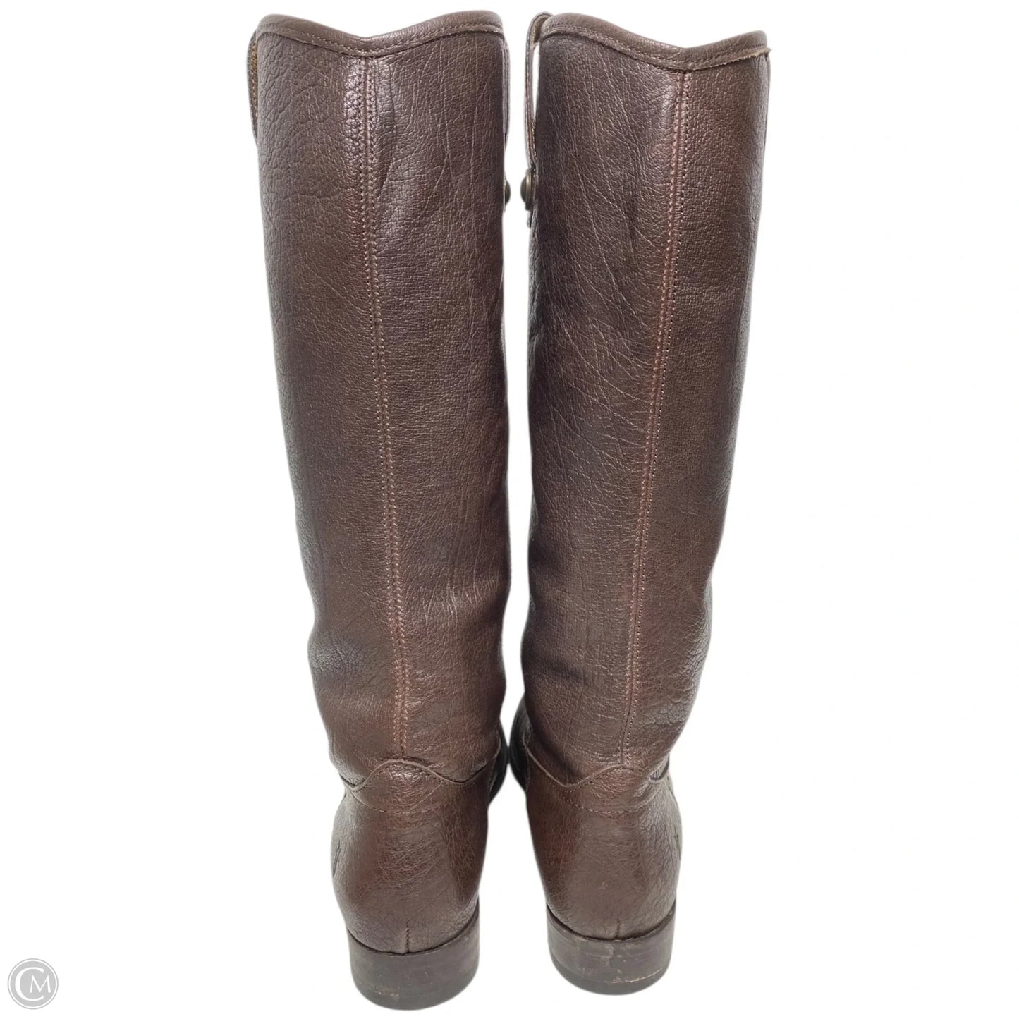 Boots Designer By Frye In Brown, Size: 11