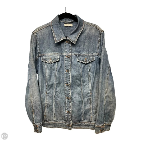 Jacket Denim By Coldwater Creek In Blue, Size: M