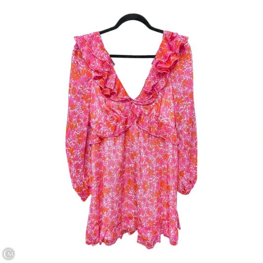 Dress Casual Short By french violet In Floral Print, Size: S