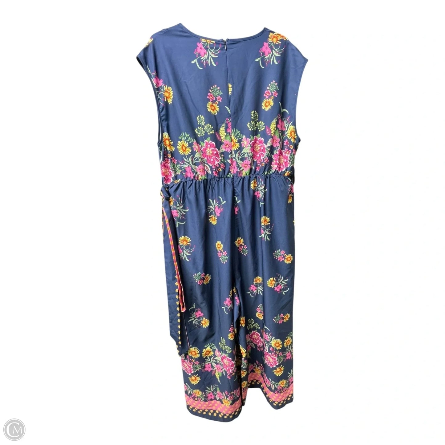 Jumpsuit By Bloomchick In Floral Print, Size: 1x