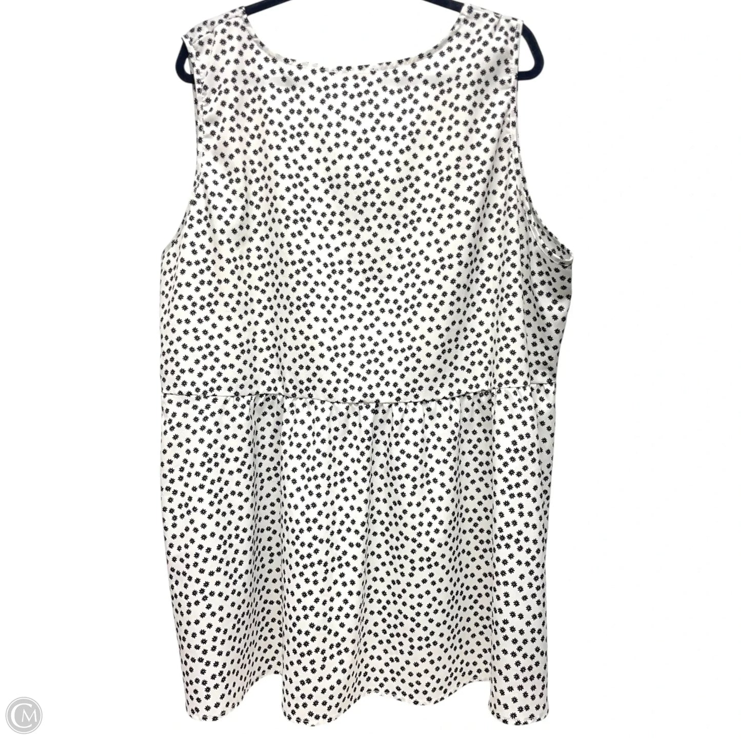 Top Sleeveless By Suzanne Betro In Floral Print, Size: 3x