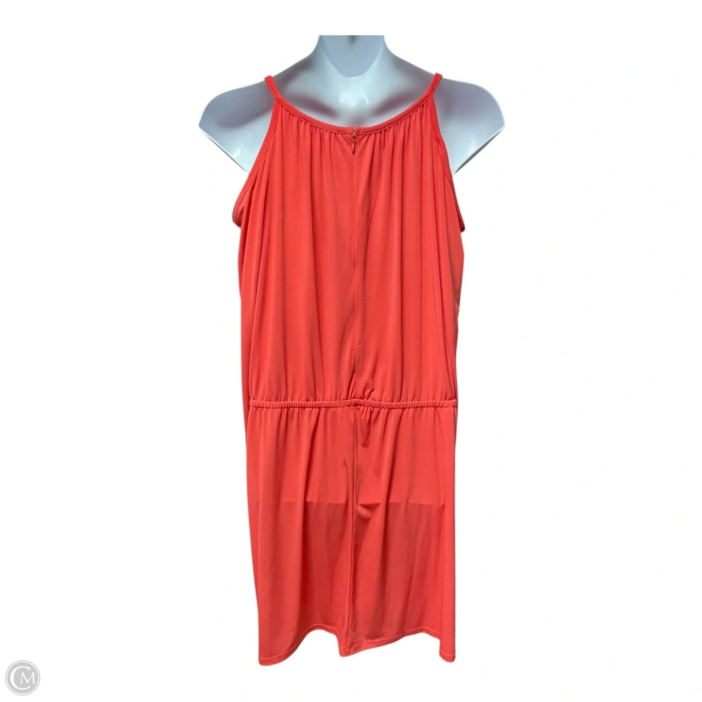 Dress Casual Midi By Michael By Michael Kors In Red, Size: 1x