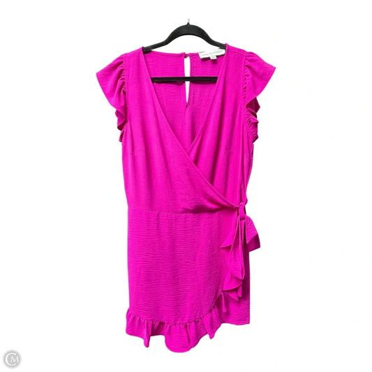 Dress Casual Short By Emma And Michele In Purple, Size: M