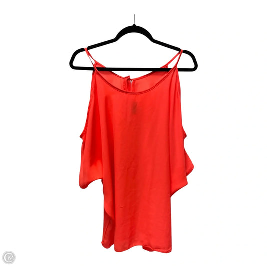 Top Short Sleeve By Clothes Mentor In Orange, Size: Xl
