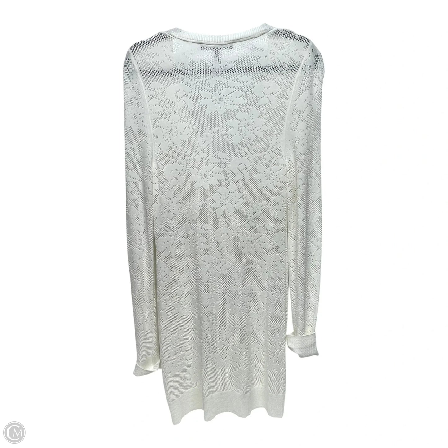 Cardigan By White House Black Market In White, Size: L