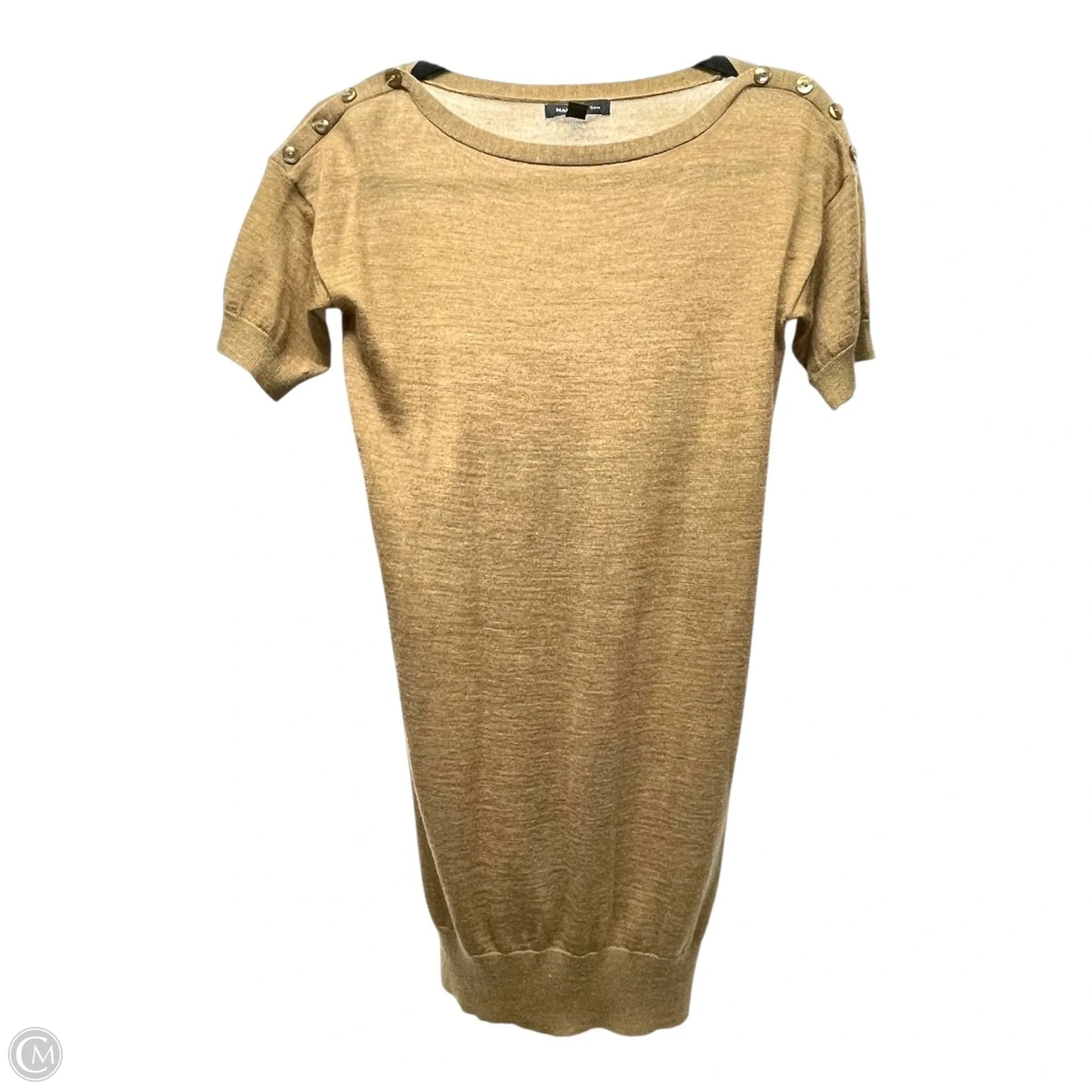 Dress Sweater By Mango In Brown, Size: Xs