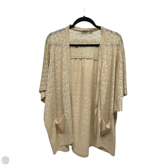 Cardigan By Cato In Beige, Size: L