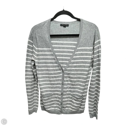 Cardigan By Banana Republic In Grey & White, Size: M