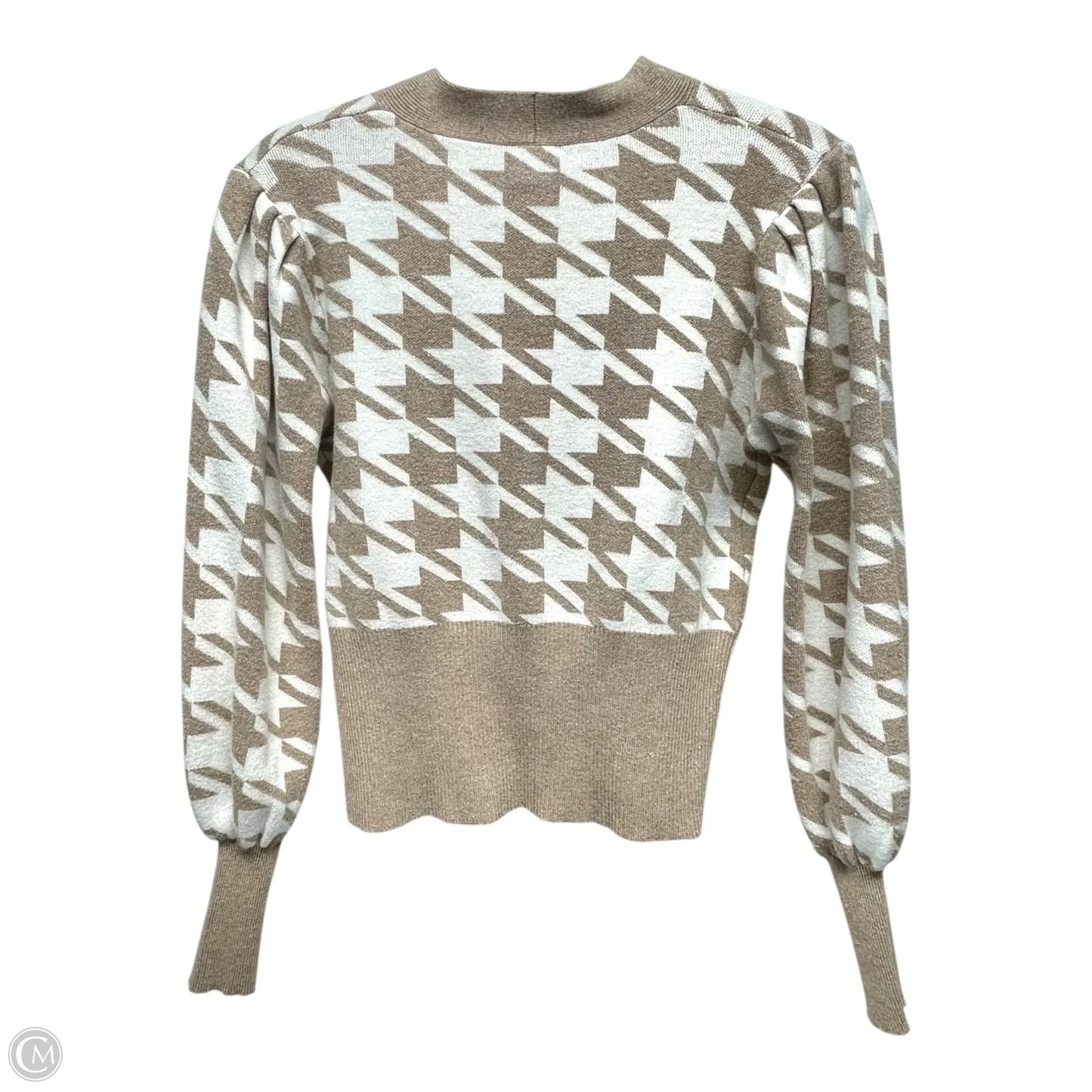 Cardigan By Joie In Tan & White, Size: Xs