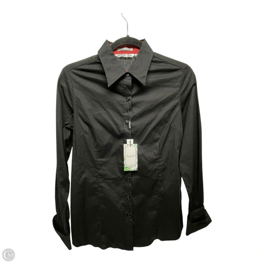 Top Long Sleeve By esabel.c In Black, Size: S