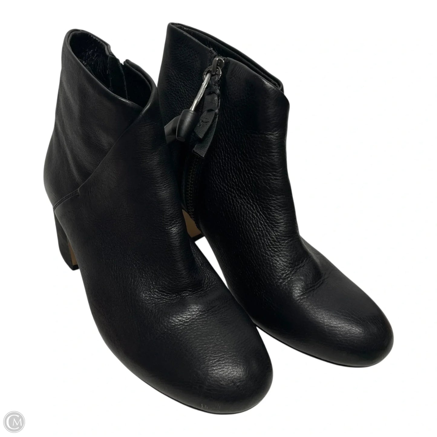 Boots Ankle Heels By Splendid In Black, Size: 7
