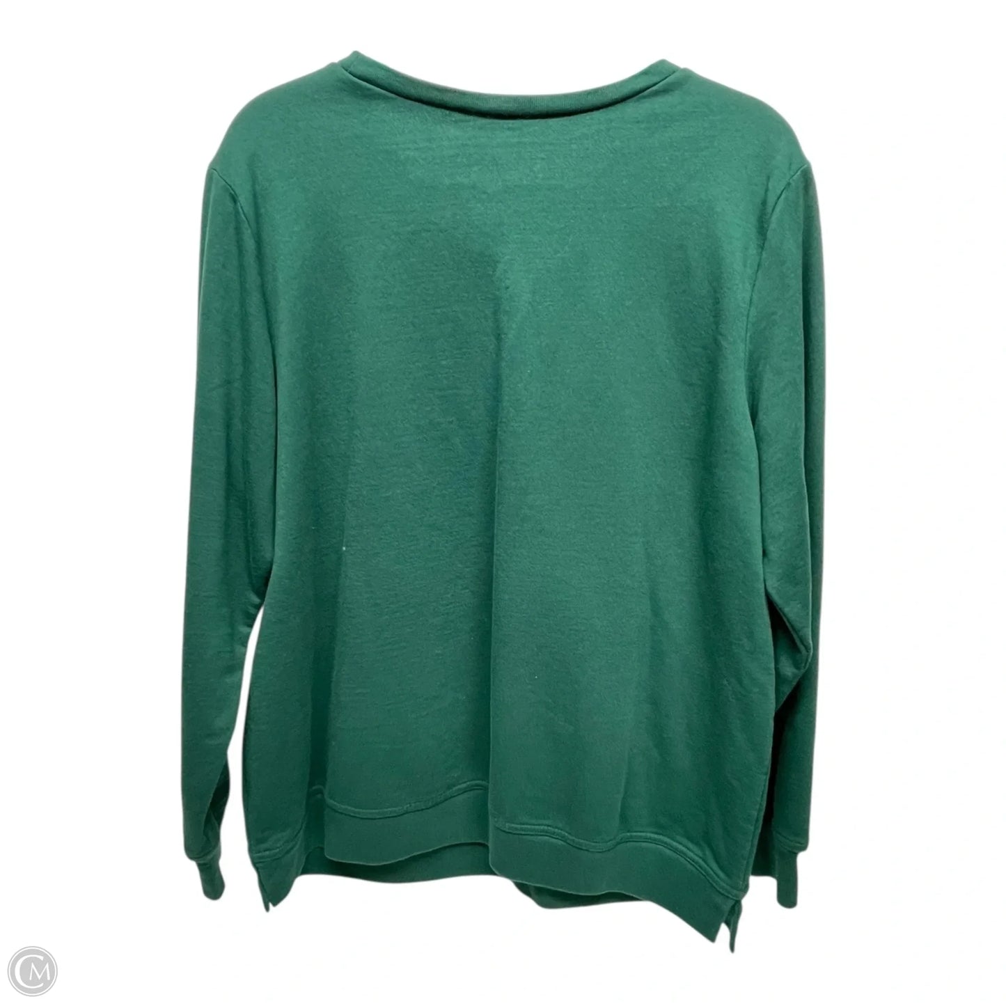 Sweatshirt Crewneck By Gap In Green & Pink, Size: Xl