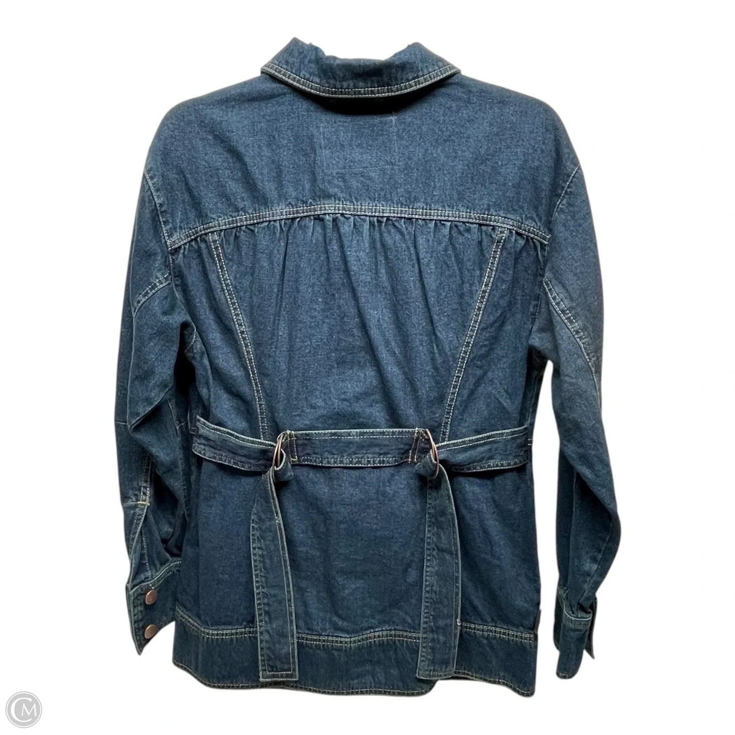 Jacket Denim By Pilcro In Blue, Size: Xs