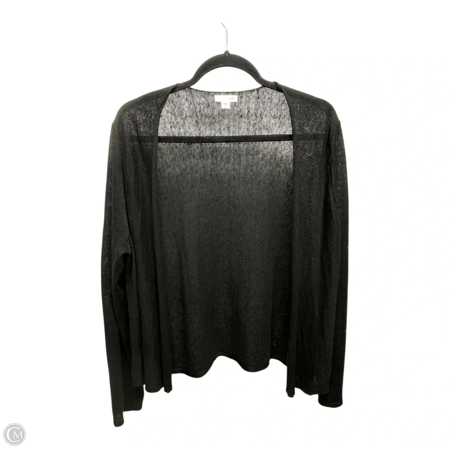 Sweater Cardigan By J. Jill In Black, Size: M