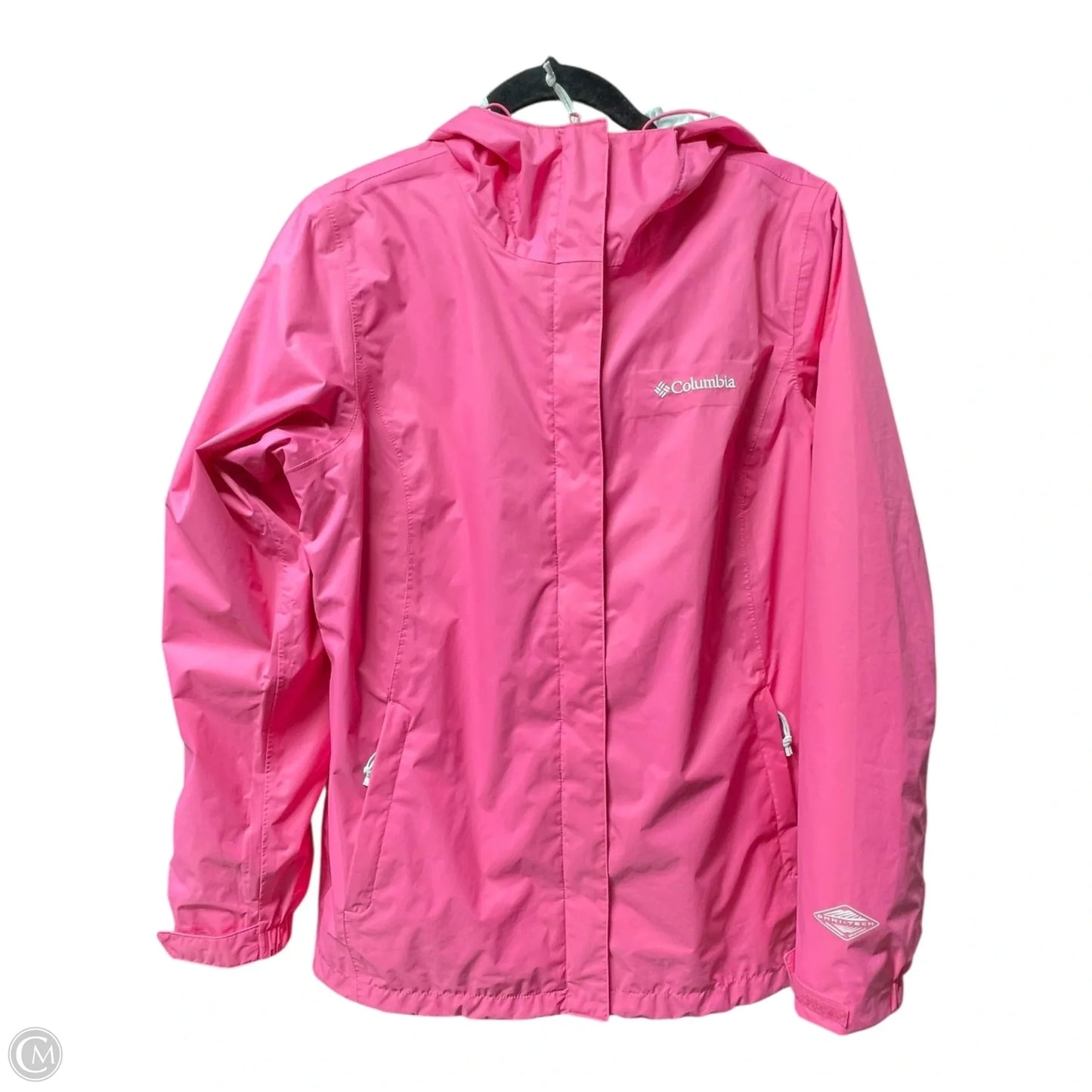 Jacket Windbreaker By Columbia In Pink, Size: M
