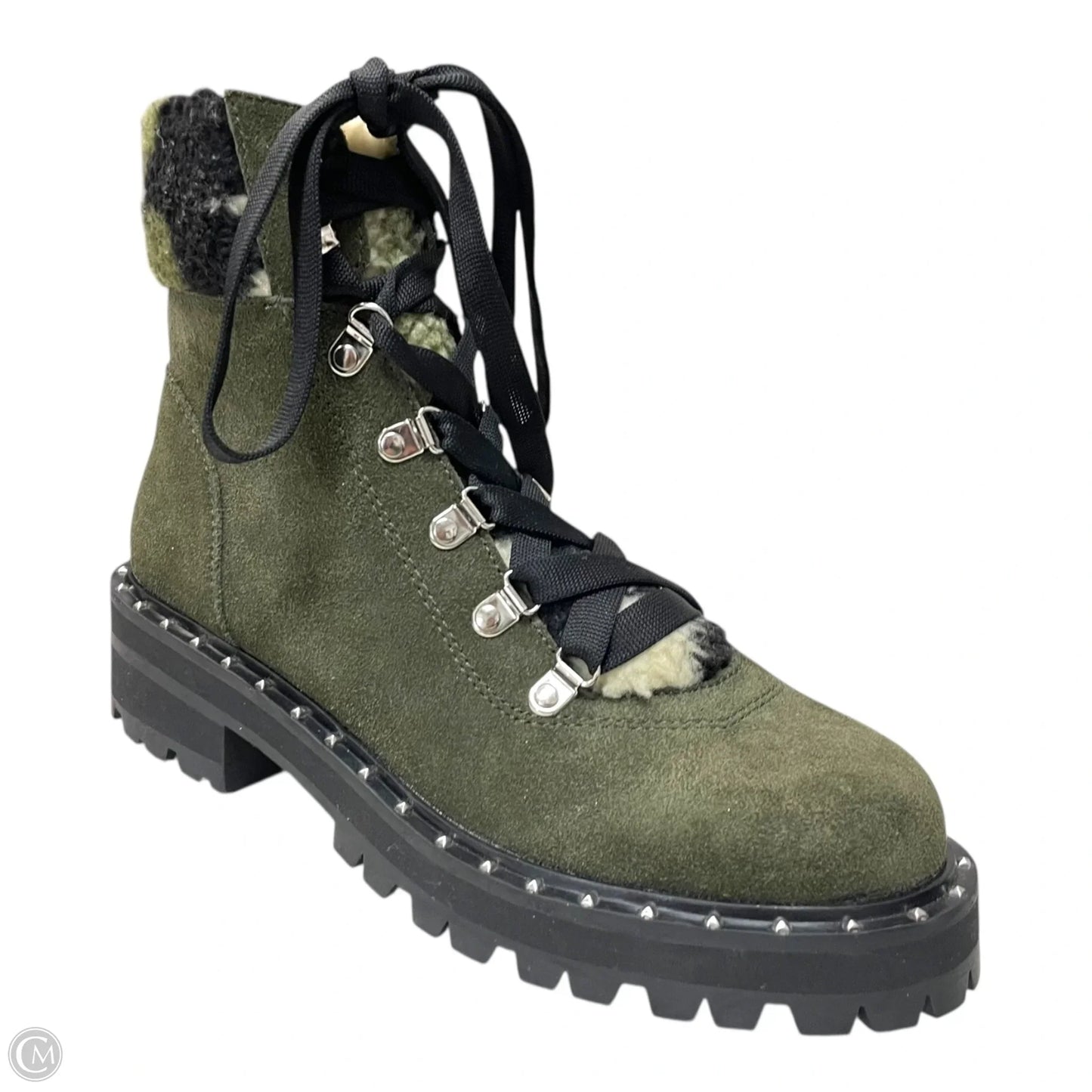 Boots Hiking By Steve Madden In Green, Size: 7.5