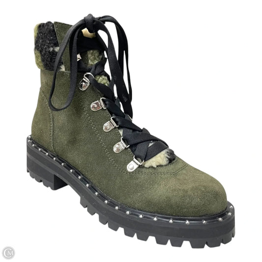 Boots Hiking By Steve Madden In Green, Size: 7.5
