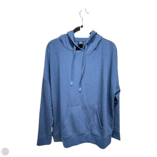 Sweatshirt Hoodie By Athletic Works In Blue, Size: Xl