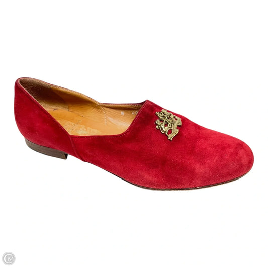 Shoes Flats By Ralph Lauren In Red, Size: 6.5