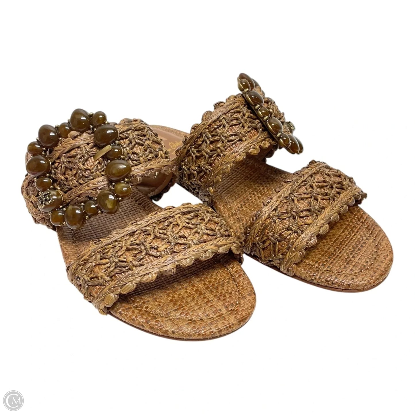 Sandals Flats By Sam Edelman In Brown, Size: 5