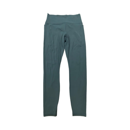 Athletic Leggings By Athleta In Green, Size:M