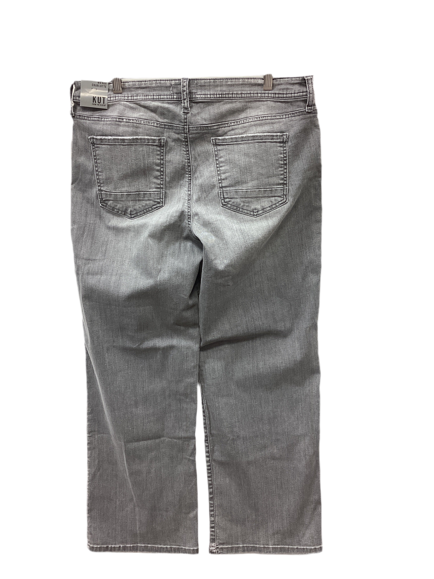 Jeans Wide Leg By Kut In Black, Size:12