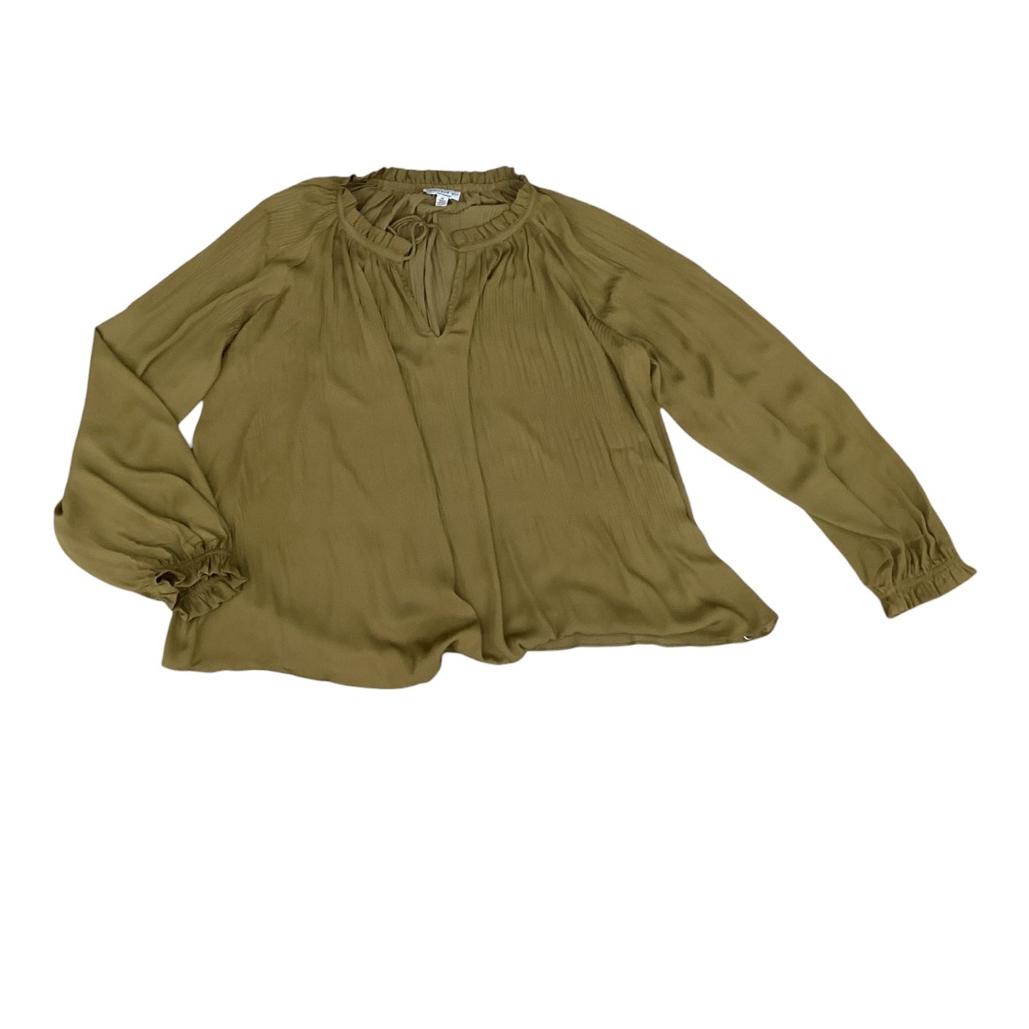 Top Ls By Current Air In Gold, Size:M