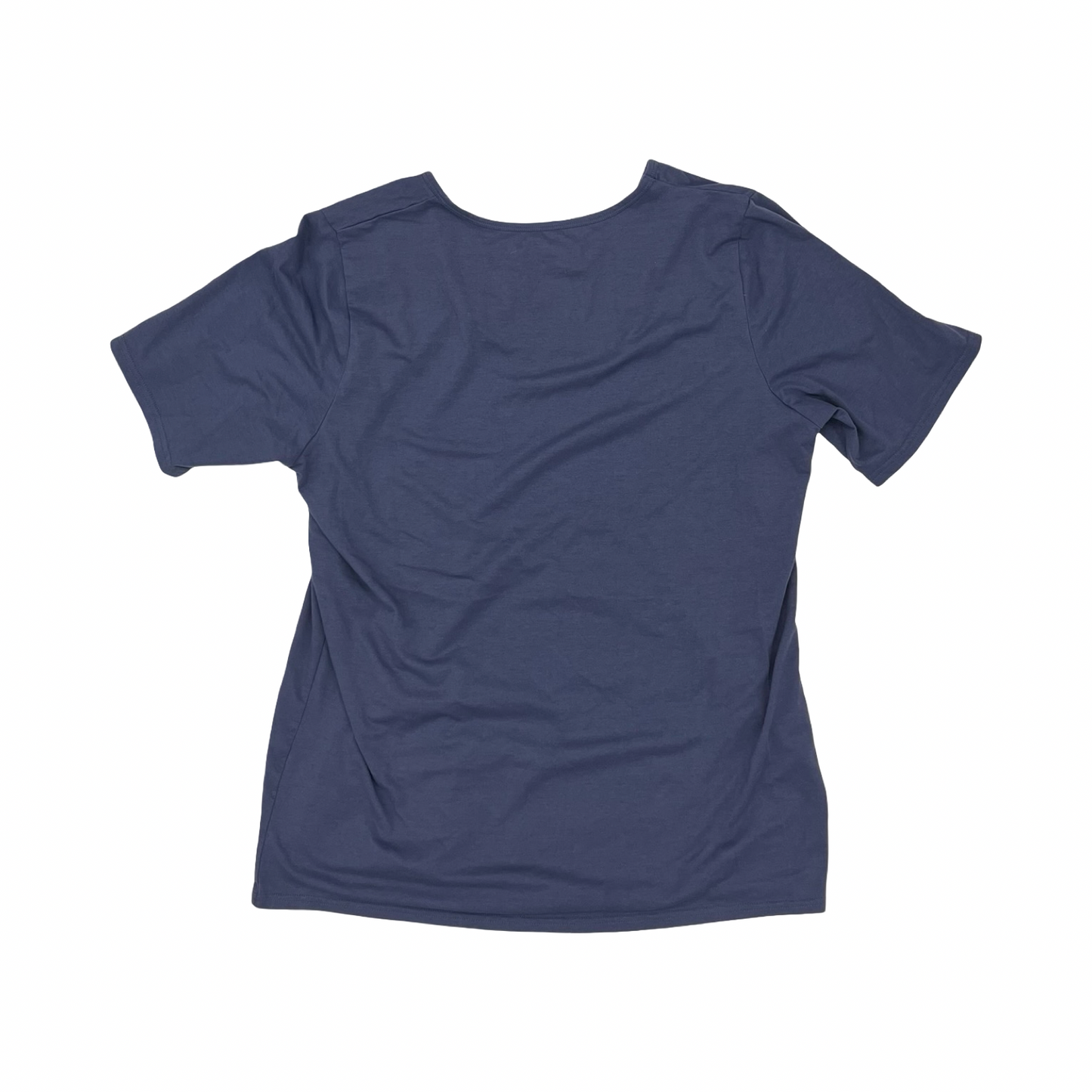 Top Ss Basic By Clothes Mentor In Blue, Size:Xxl