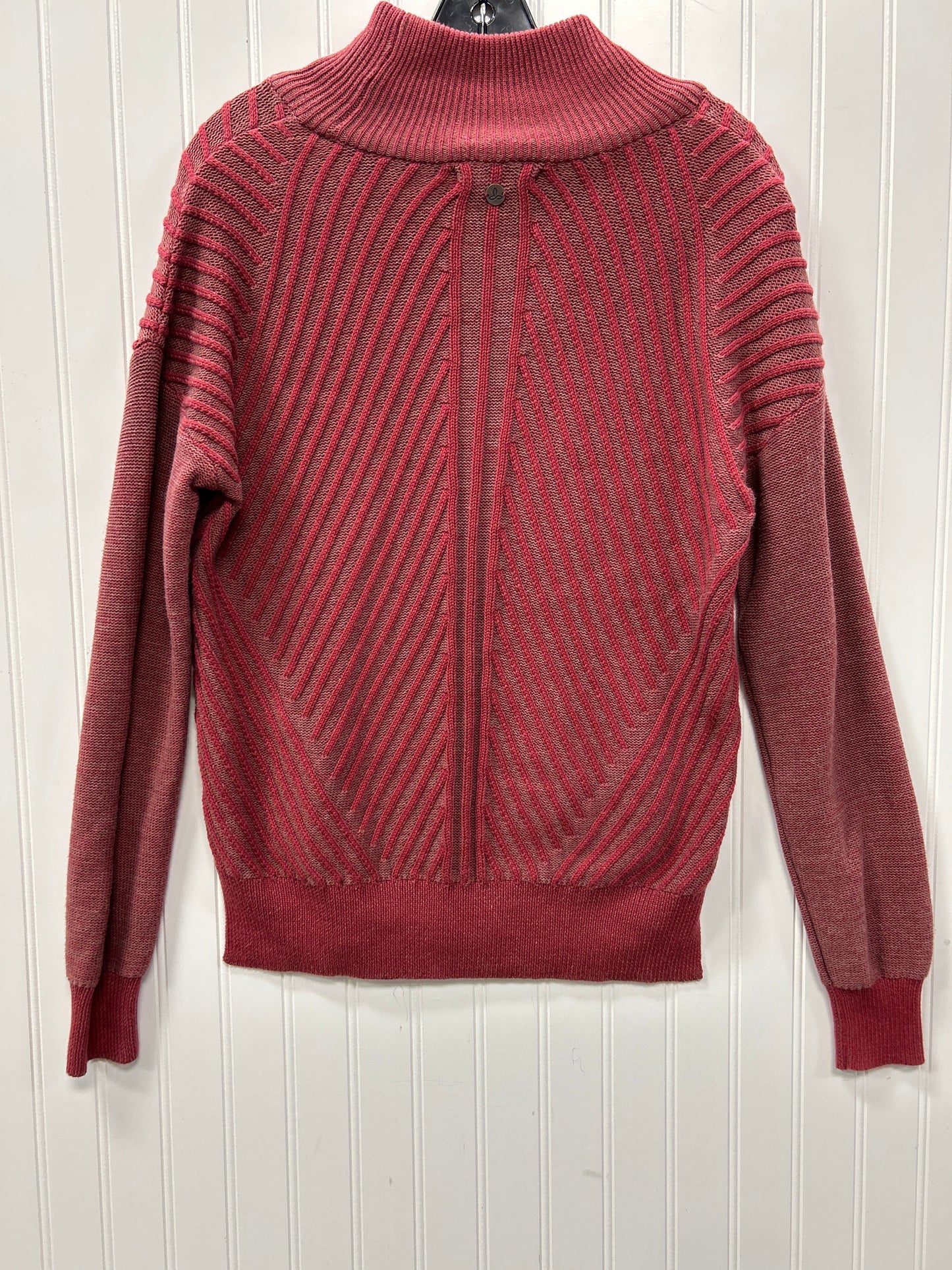 Sweater By Prana In Red, Size:M