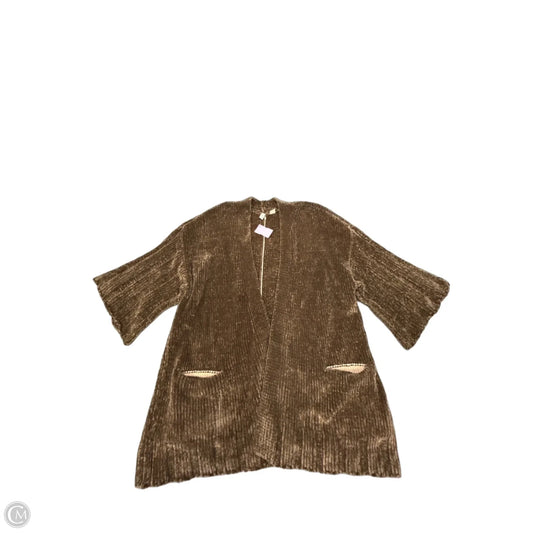 Sweater Cardigan By Moth In Green, Size: Xs