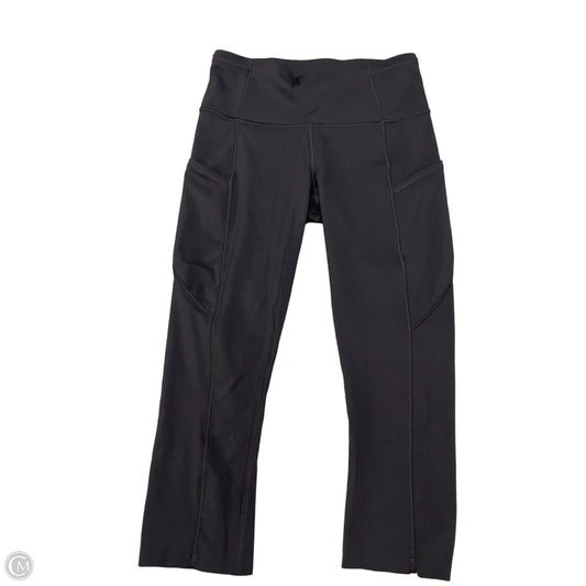 Athletic Leggings Capris By Lululemon In Black, Size: S
