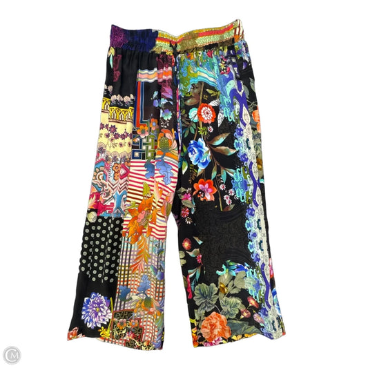 Pants Designer By Johnny Was In Multi-colored, Size: Xs