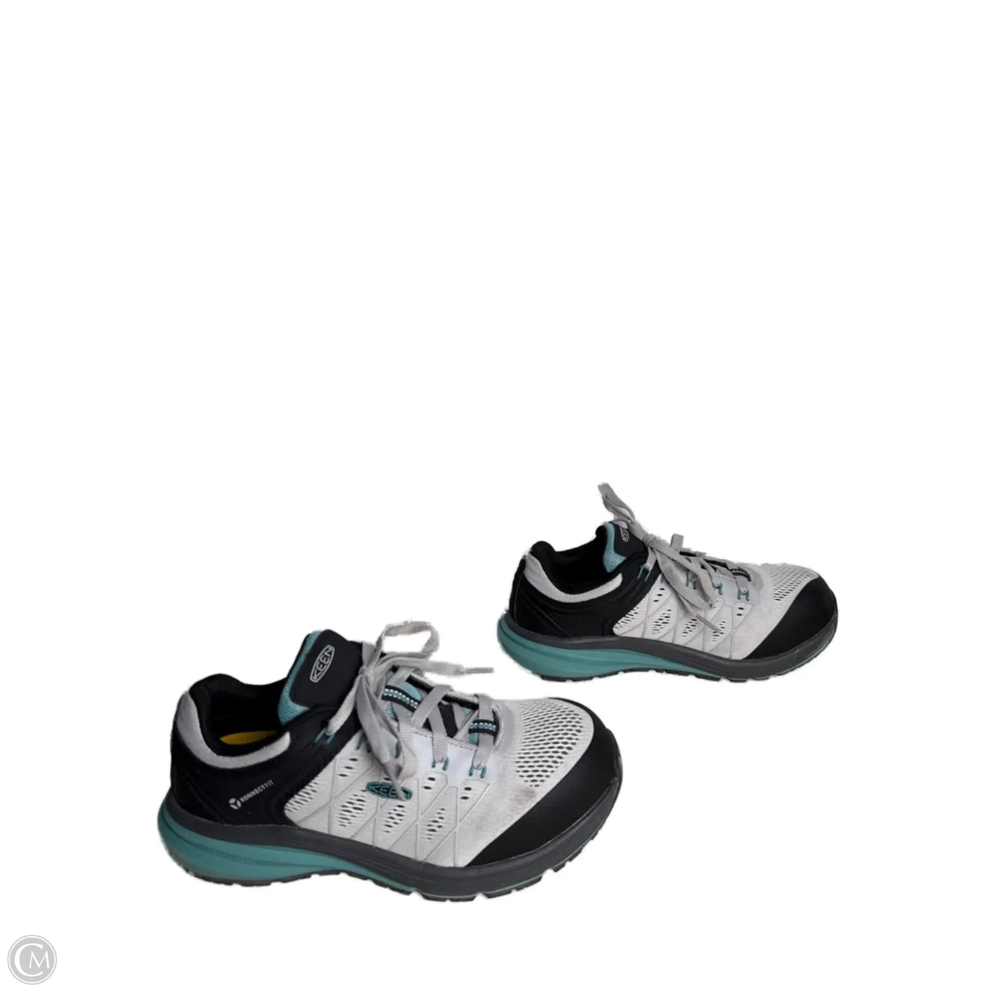 Shoes Hiking By Keen In Black & Grey, Size: 7.5