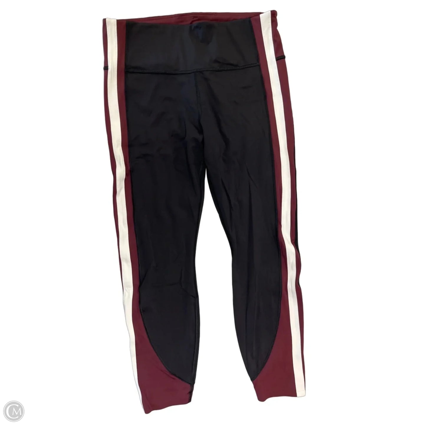 Athletic Leggings By Athleta In Black, Size: L