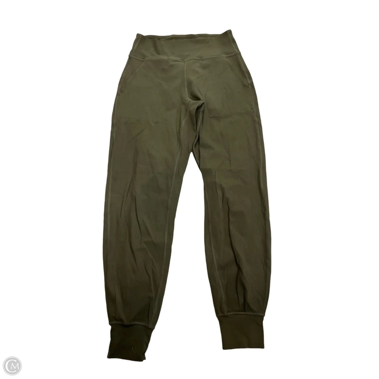 Athletic Pants By Lululemon In Green, Size: S