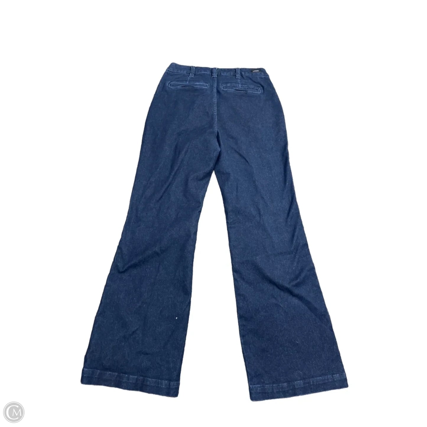 Jeans Flared By Liverpool In Blue Denim, Size: 8