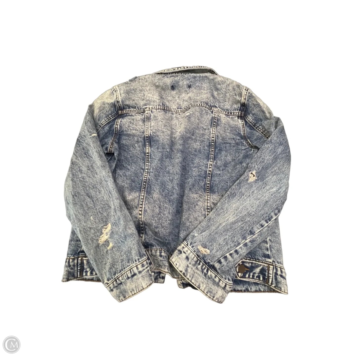 Jacket Denim By Kut In Blue Denim, Size: S