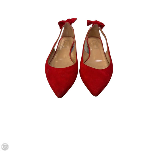 Shoes Designer By Aquazzura In Red, Size: 8