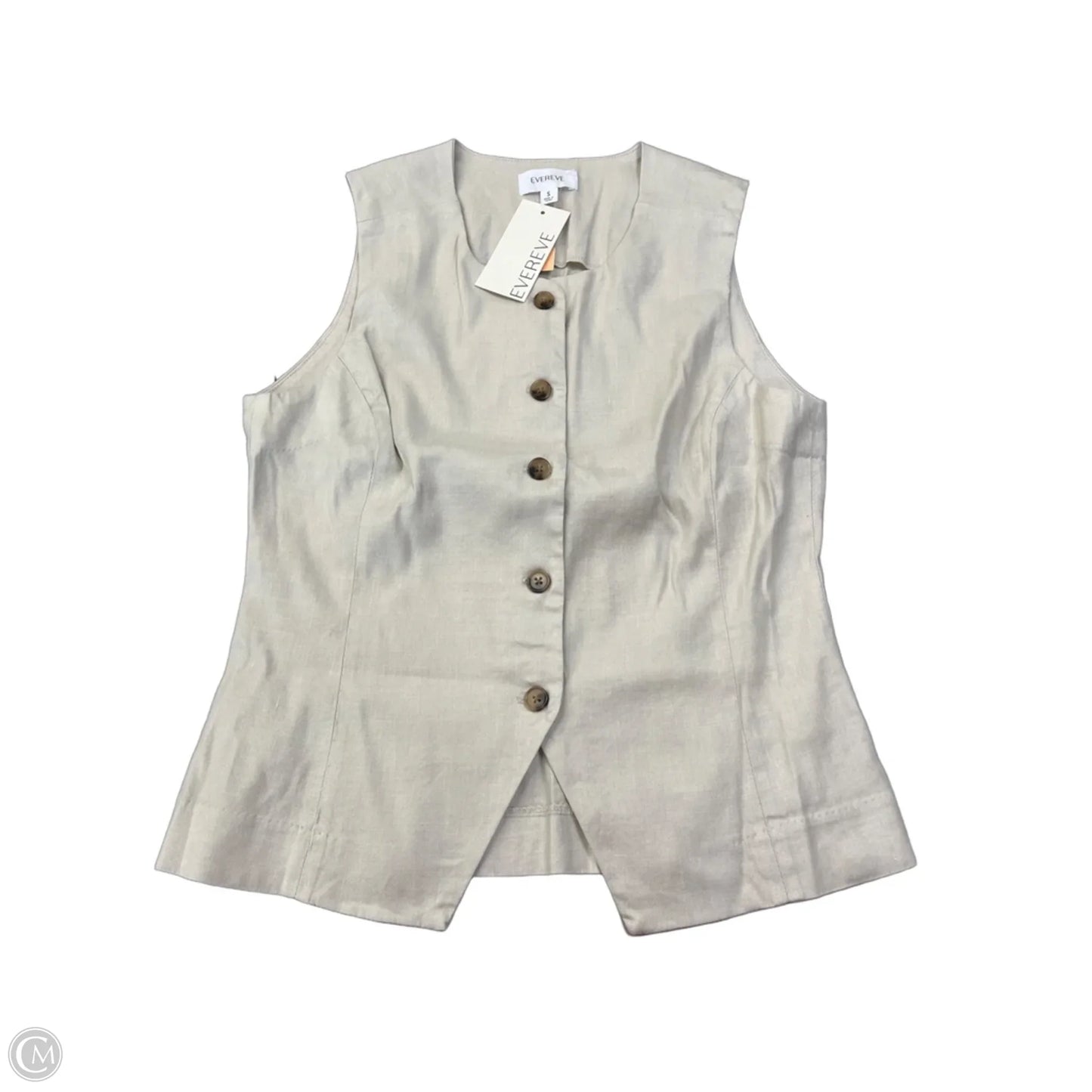 Vest Other By Evereve In Beige, Size: S